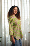 Hari Bageecha Top Hand Block Printed  Shirt