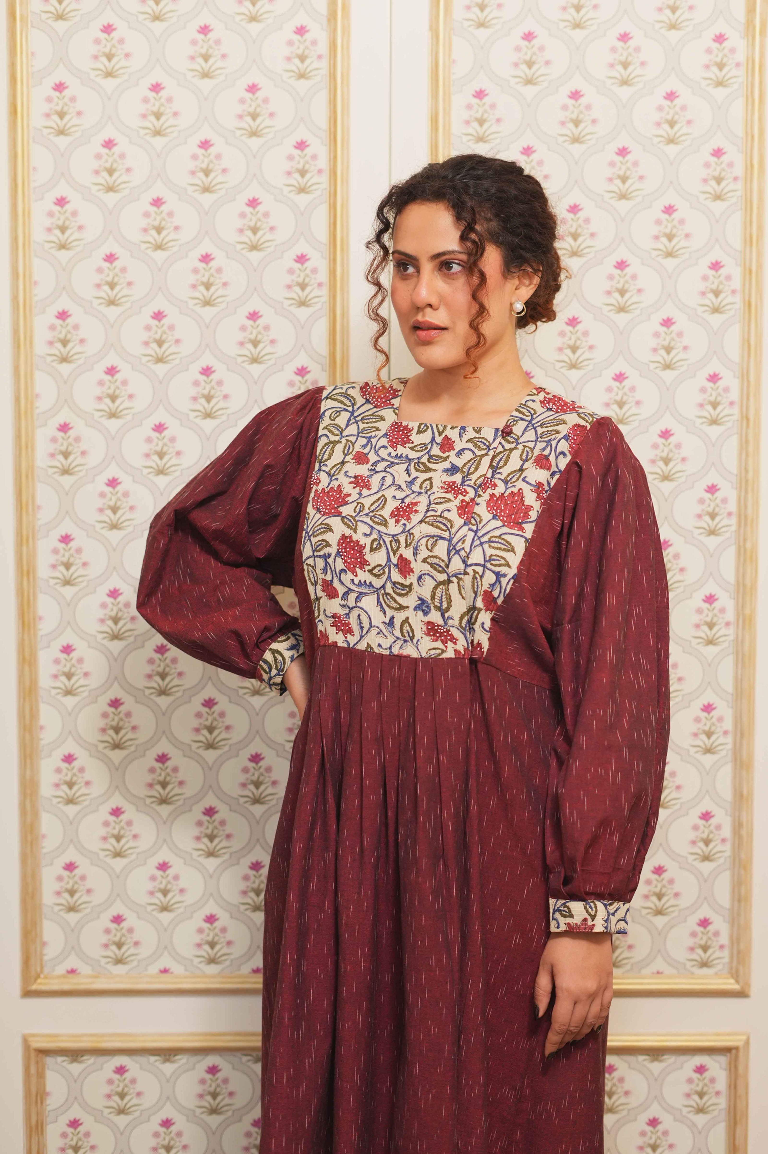 ROSEWOOD | Ikat–Bagru Dress