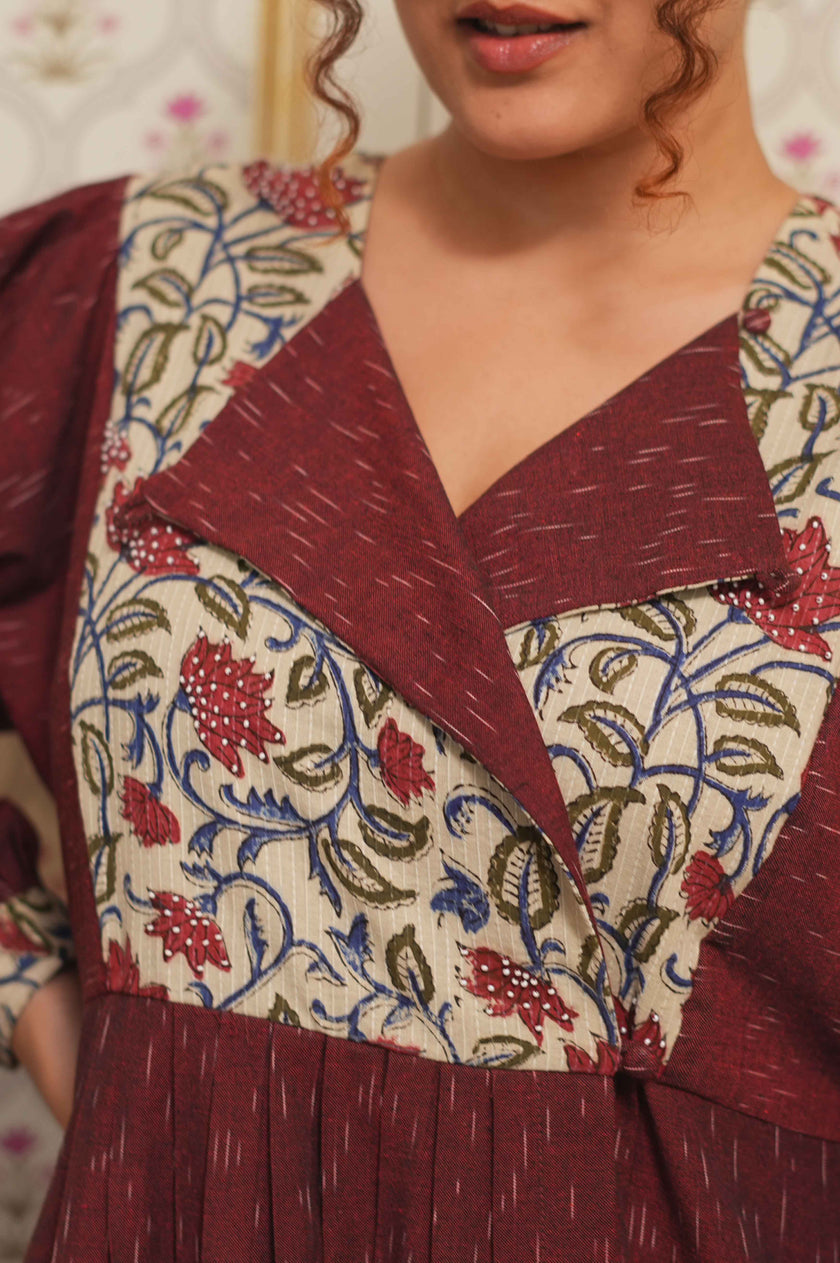 ROSEWOOD | Ikat–Bagru Dress