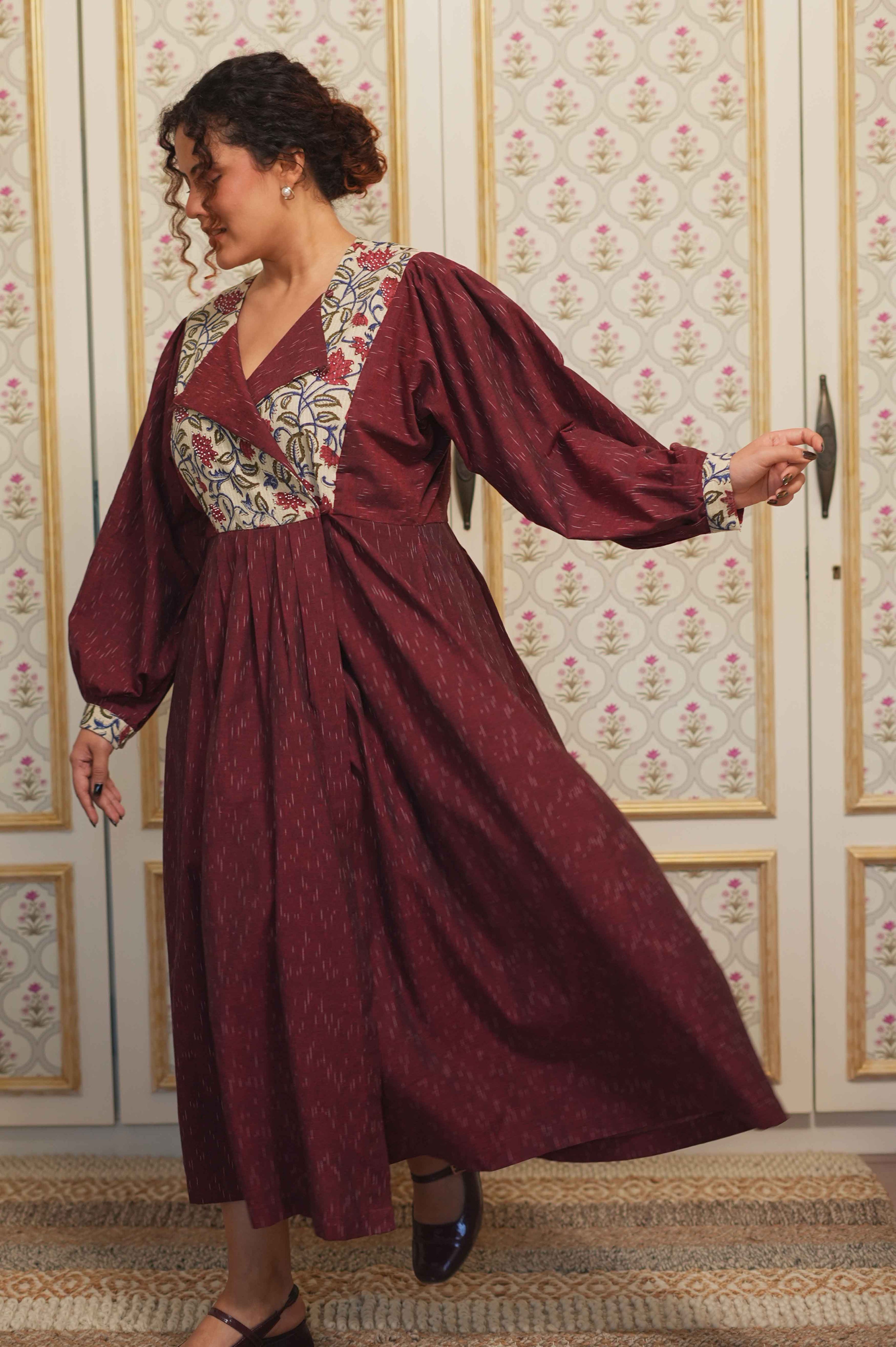 ROSEWOOD | Ikat–Bagru Dress