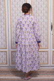 AMETHYST ARBOR | Ikat Hand Block Dress
