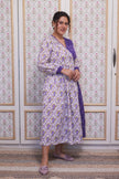 AMETHYST ARBOR | Ikat Hand Block Dress