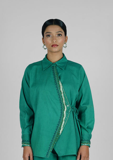 Fish Faced Emerald Shirt