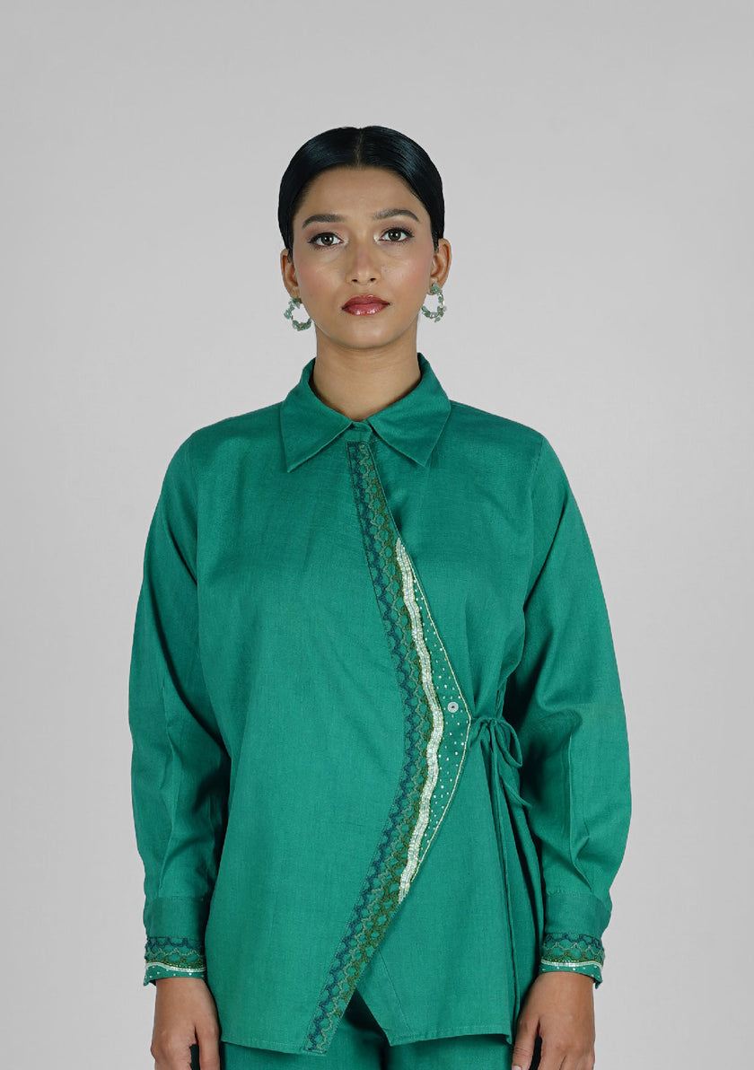 Fish Faced Emerald Shirt