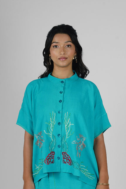 Sea Leaf Camouflage Shirt