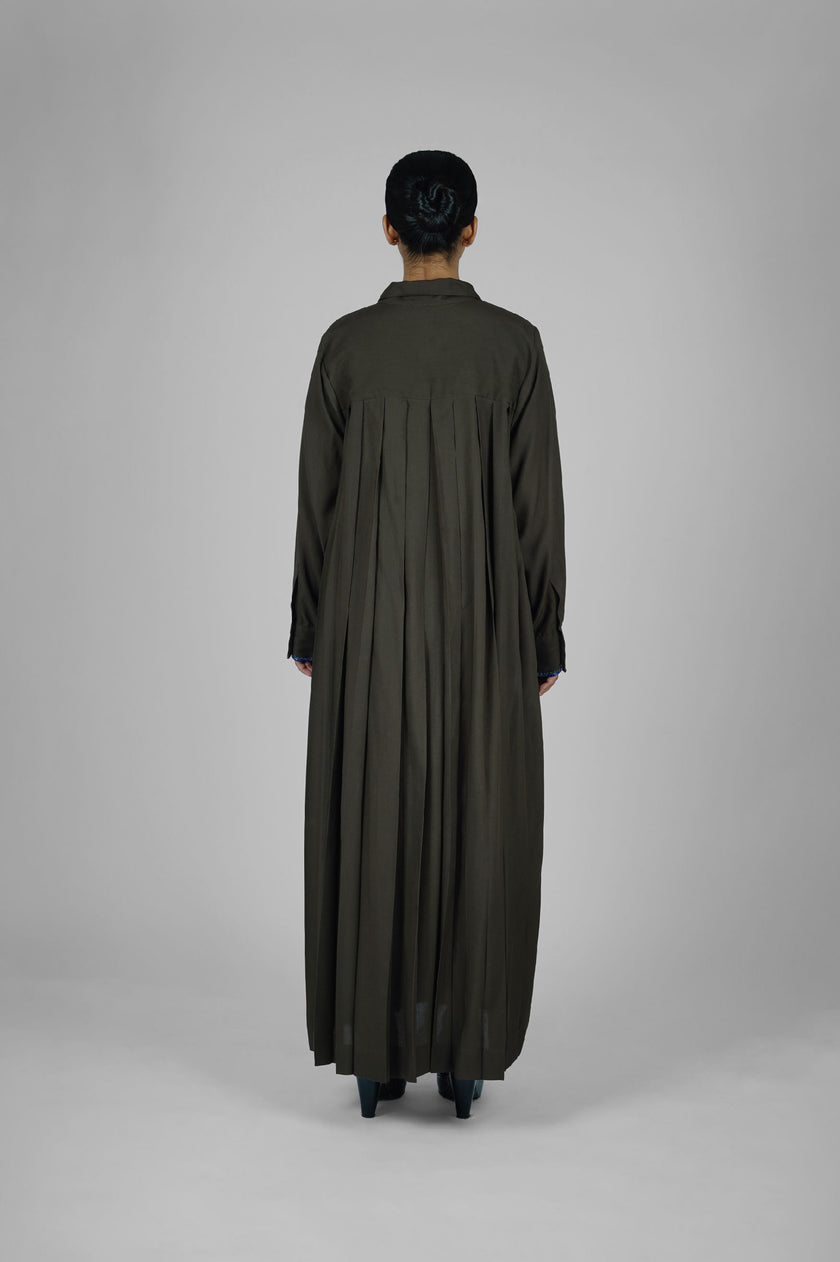 Siren Fin  Brown Dress