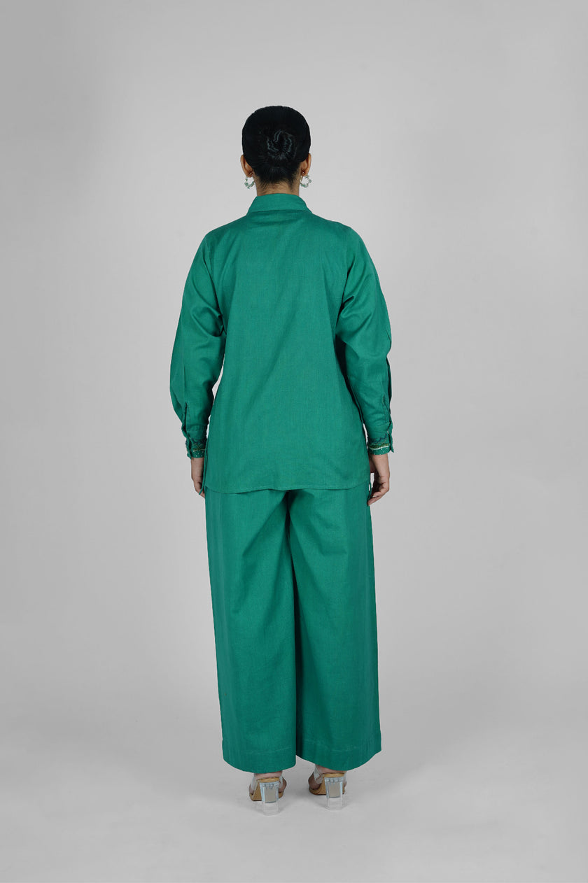 Fish Faced Emerald Co-ord Set