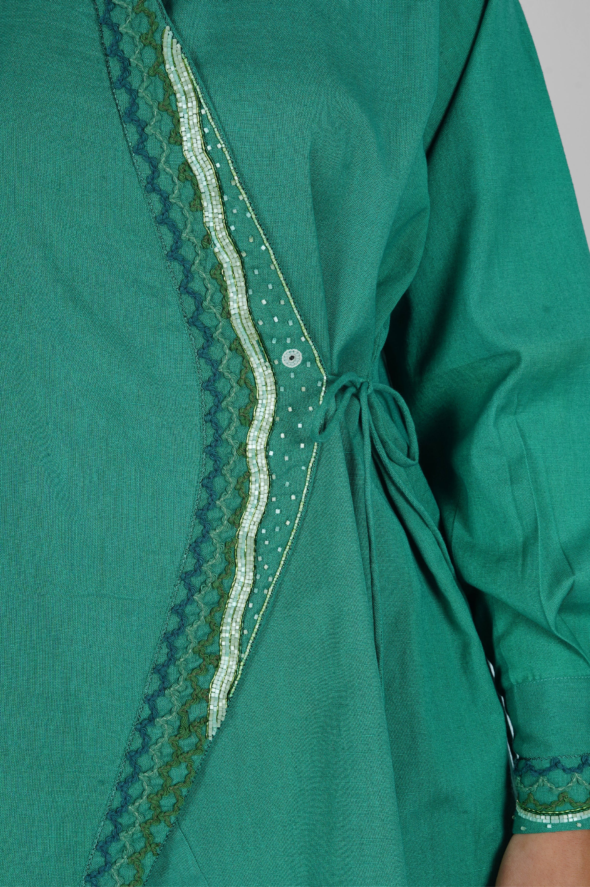 Fish Faced Emerald Co-ord Set