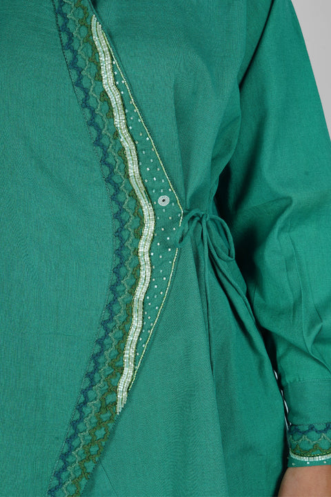 Fish Faced Emerald Co-ord Set