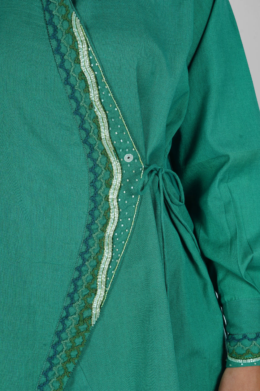 Fish Faced Emerald Co-ord Set