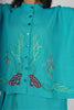 Sea Leaf Camouflage Wrap Skirt Set