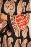 Heritage Paisley Dress — Black