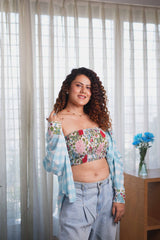 Flora Smocked Tube Top