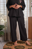 Noir Petal Co-ord  Set