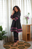 IKAT BLACK PINK CO-ORD SETS