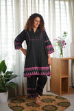 IKAT BLACK PINK CO-ORD SETS