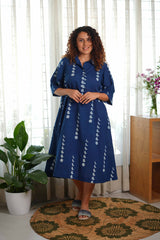 Phases Of Moon Dabu  Dress