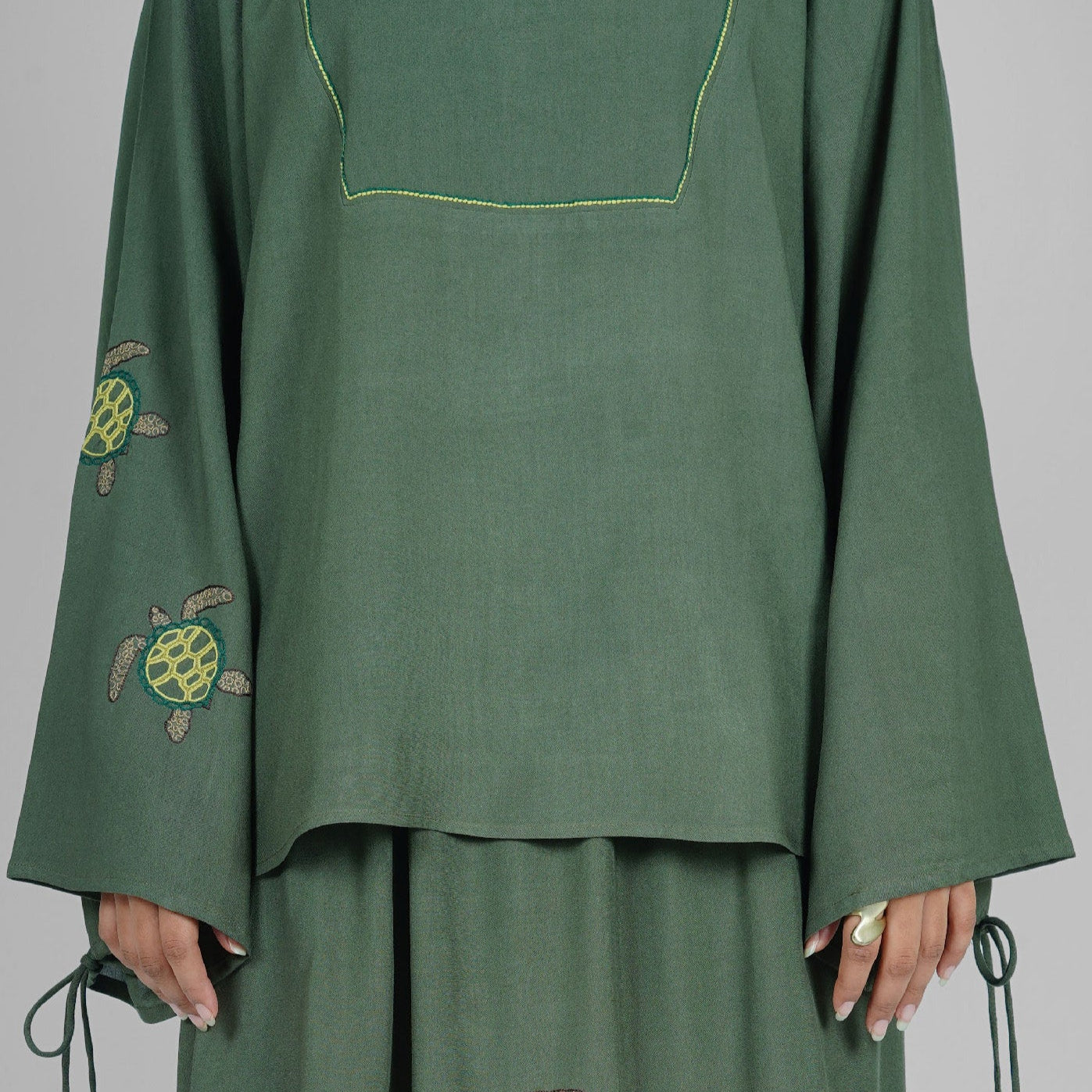 Turtle Land Green Top