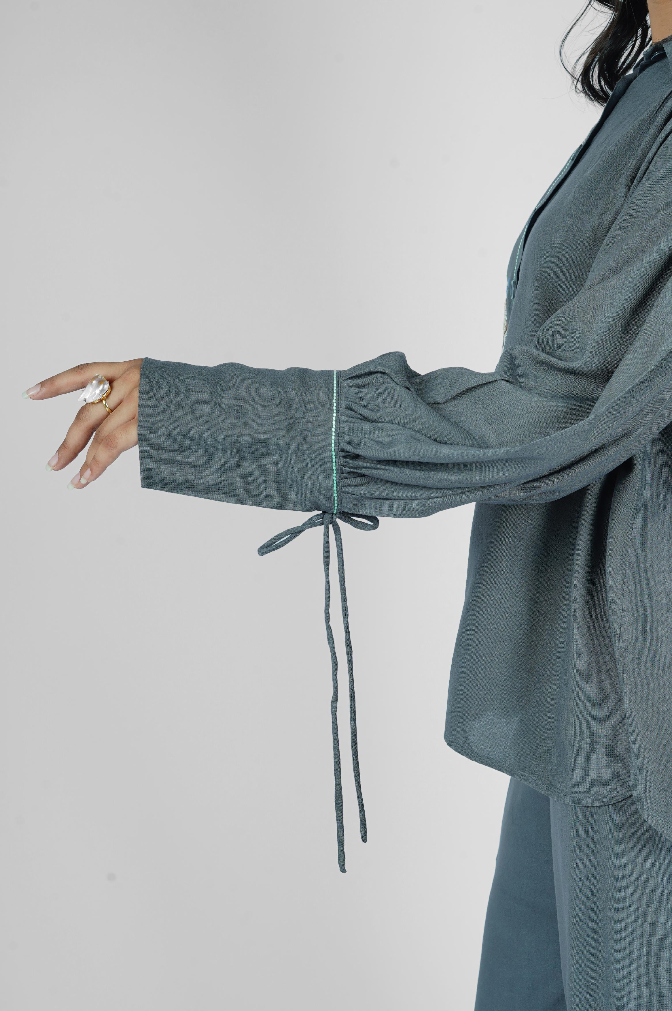 Thread Bloom Gray Shirt