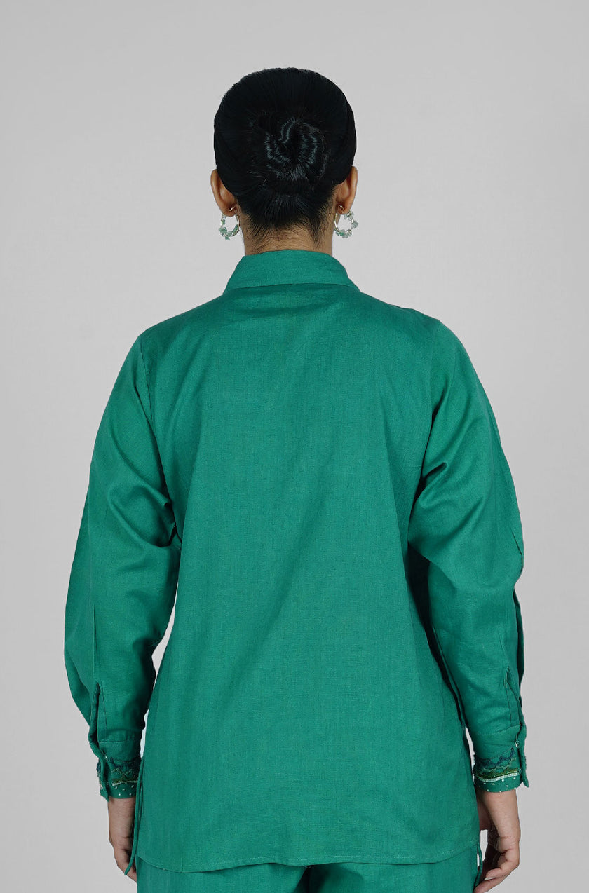 Fish Faced Emerald Shirt