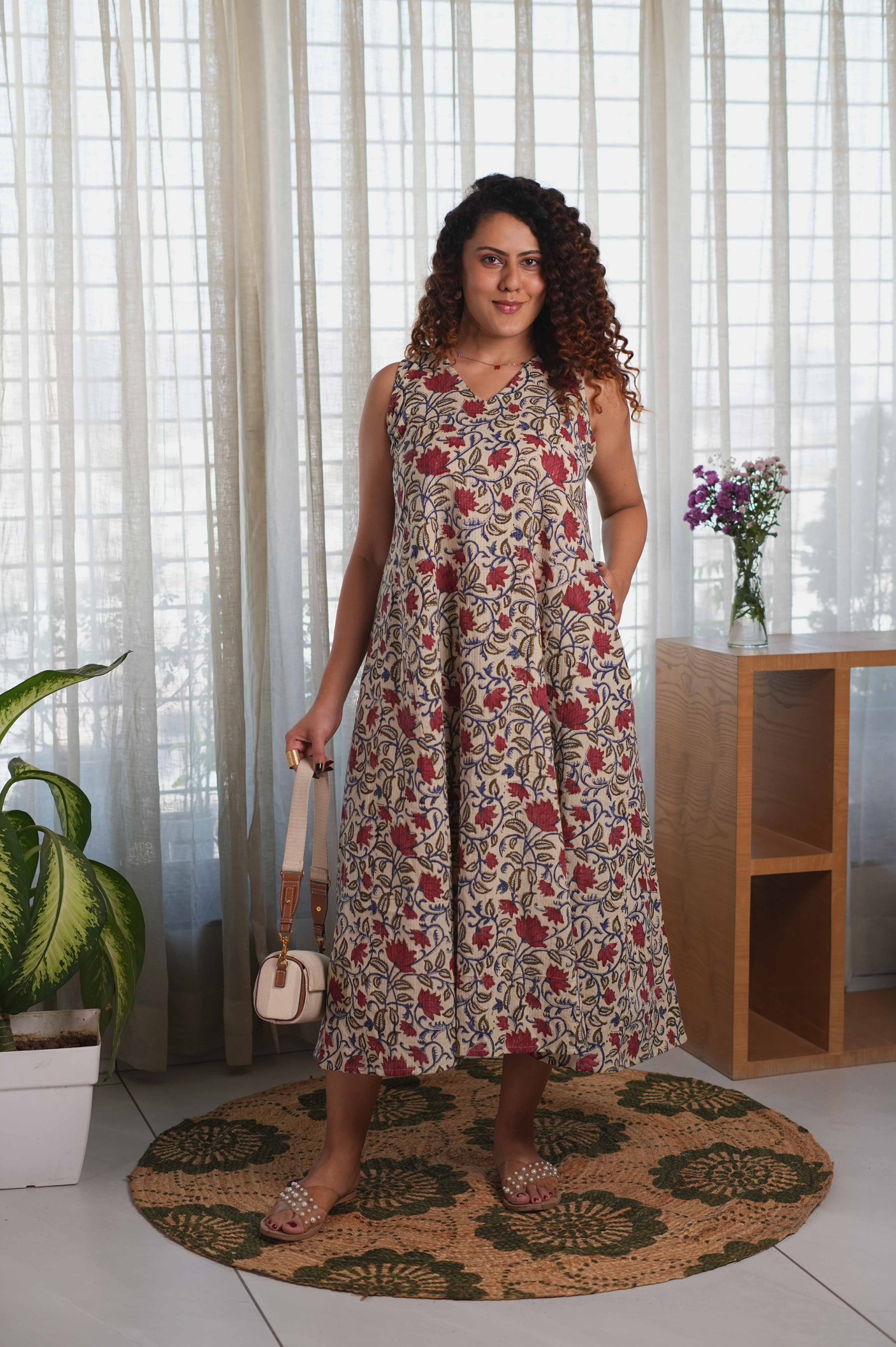 Red Lotus Dress
