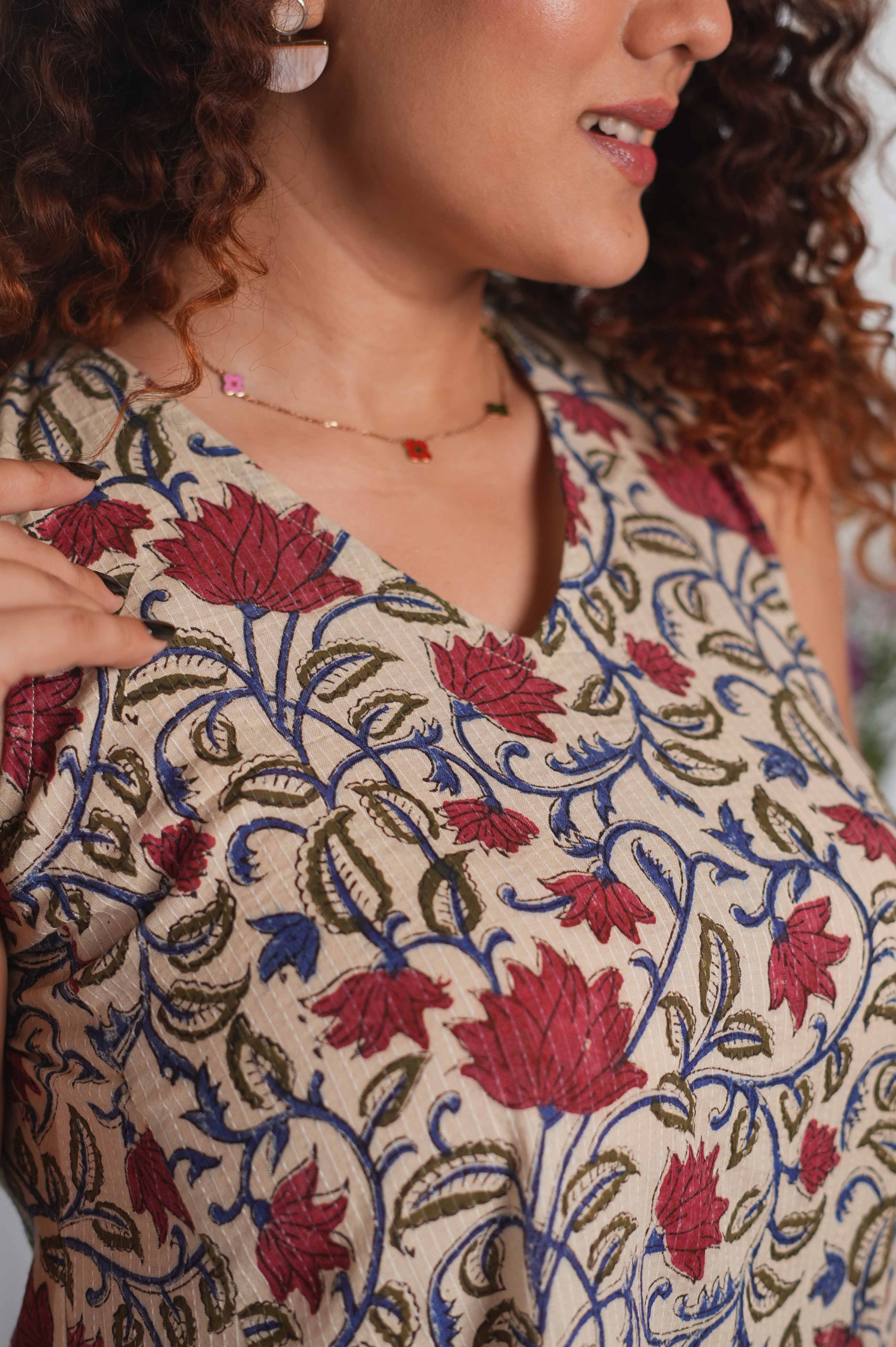 Red Lotus Dress