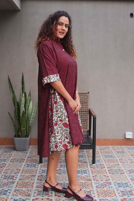 Quiet Giant Bagru ikat Dress