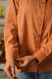 Bagru Grid Oversized Hand Block Shirt