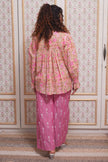 Rose Bloom Ikat Shirt