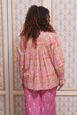 Rose Bloom Ikat Shirt