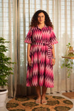 Rani Zigzag Ikat Dress