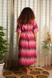 Rani Zigzag Ikat Dress