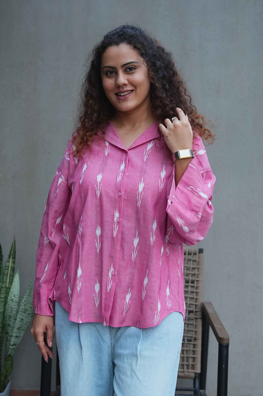Rosette Ikat Shirt