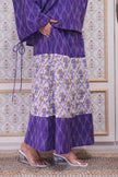 Amethyst Ikat Bloom Skirt