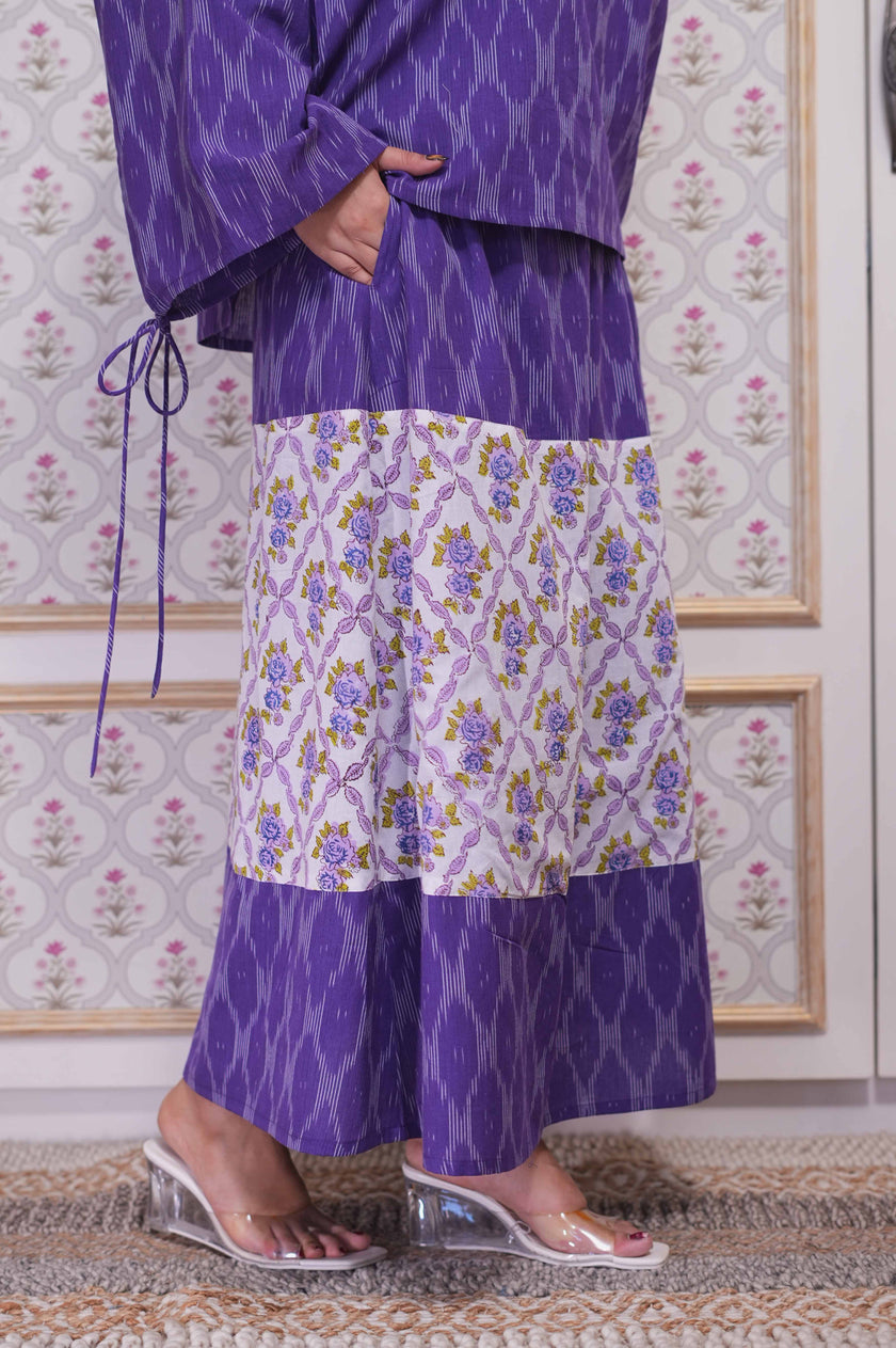 Amethyst Ikat Bloom Set