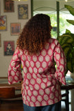 Gulabi Bageecha Hand Block Printed  Shirt