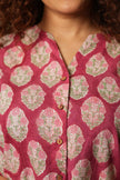 Gulabi Bageecha Hand Block Printed  Shirt