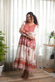 Laal Chhaap Ghera Dress