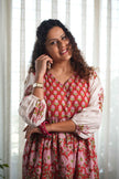 Laal Chhaap Ghera Dress