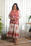 Laal Chhaap Ghera Dress