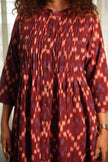 Surkh Lehar Ikat Dress