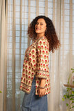 Laal Phool Handblock Printed Top
