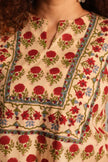 Laal Phool Handblock Printed Co-ord Set