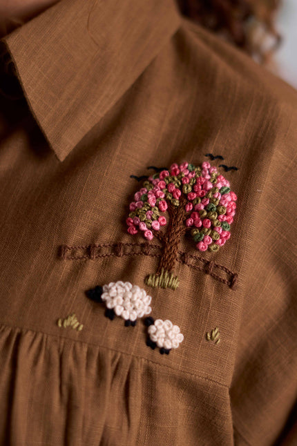 Mocha Dusk Canopy  Co-ord Set