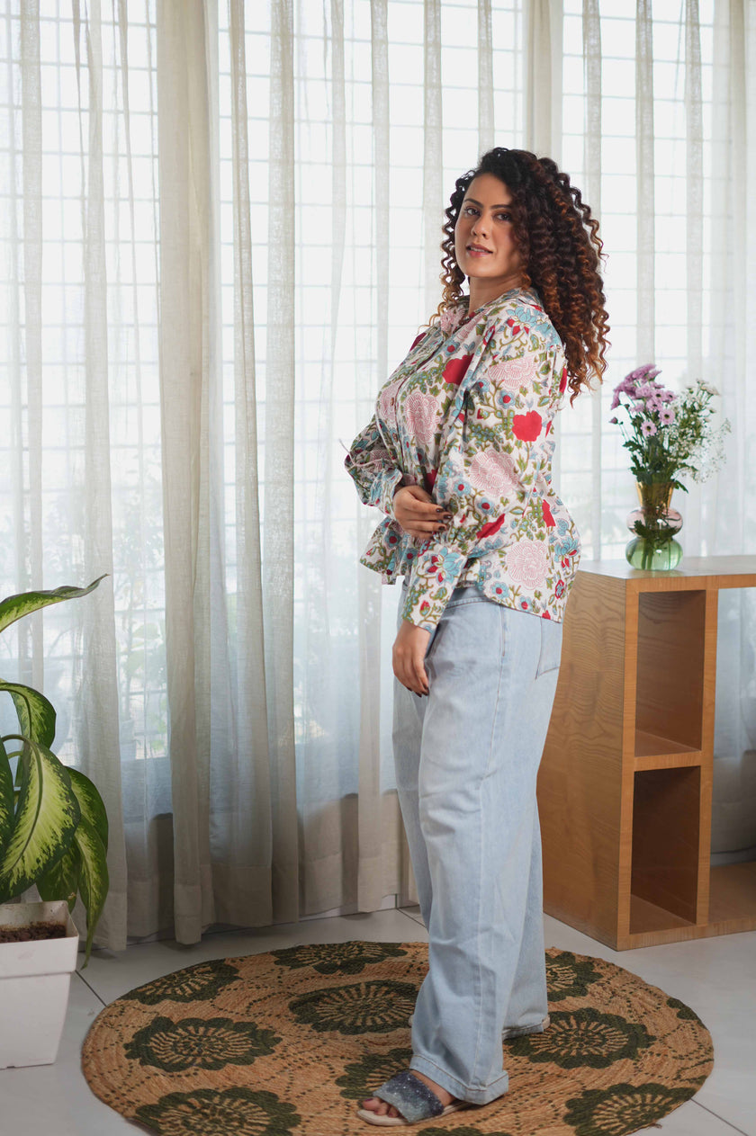 Threaded Bloom Flora Shirt