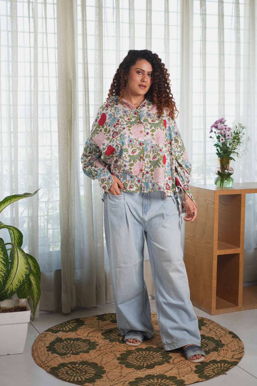Threaded Bloom Flora Shirt