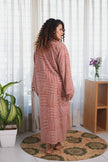 Crimson Tiger Yoke Dress