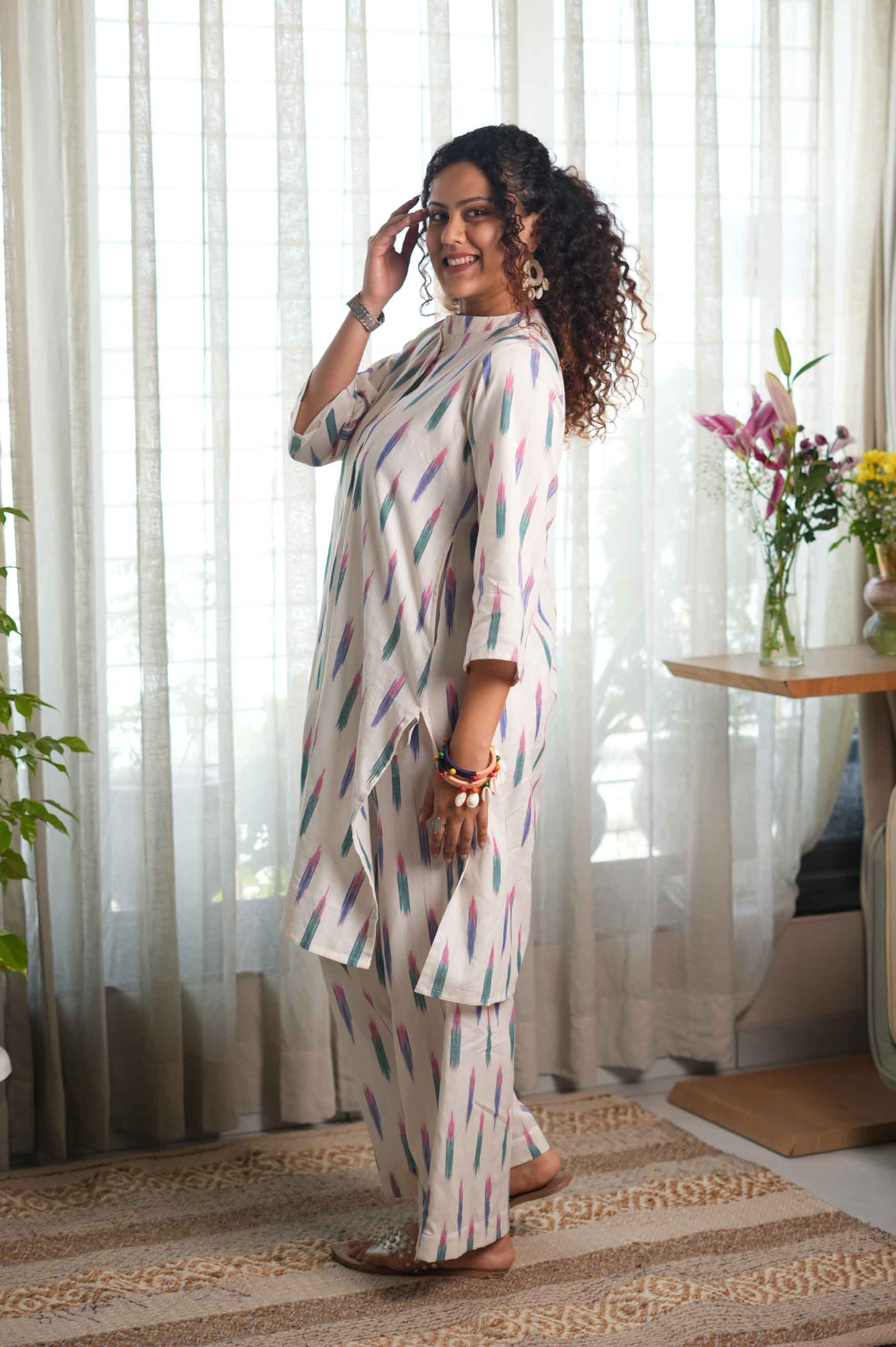 Ikat Rangrekha Set