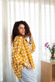 Daisy Mustard Oversized Shirt