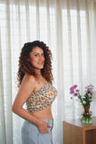 Sun-Bloom Smocked Tube Top